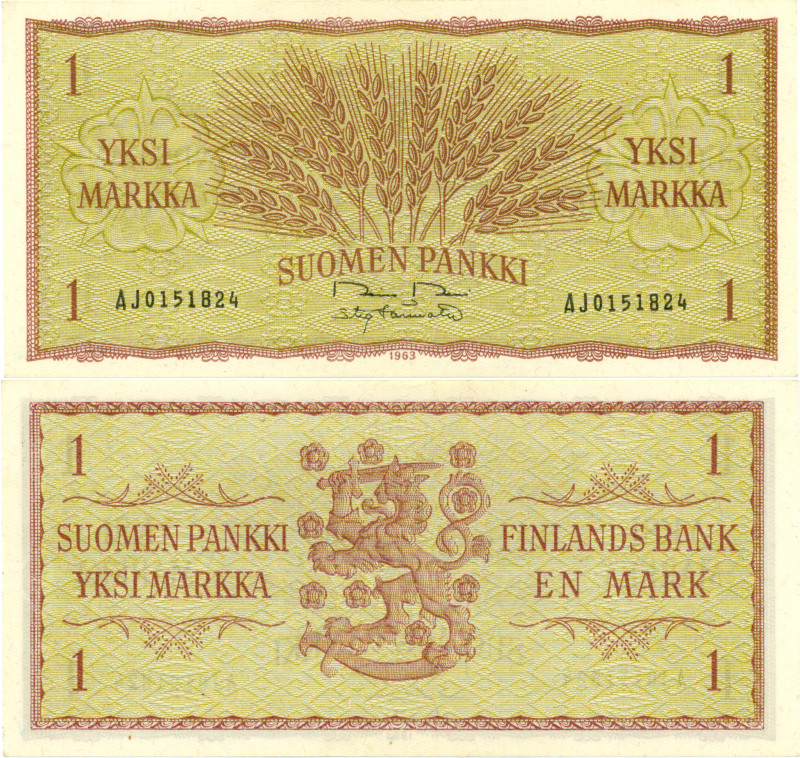 1 Markka 1963 AJ0151824